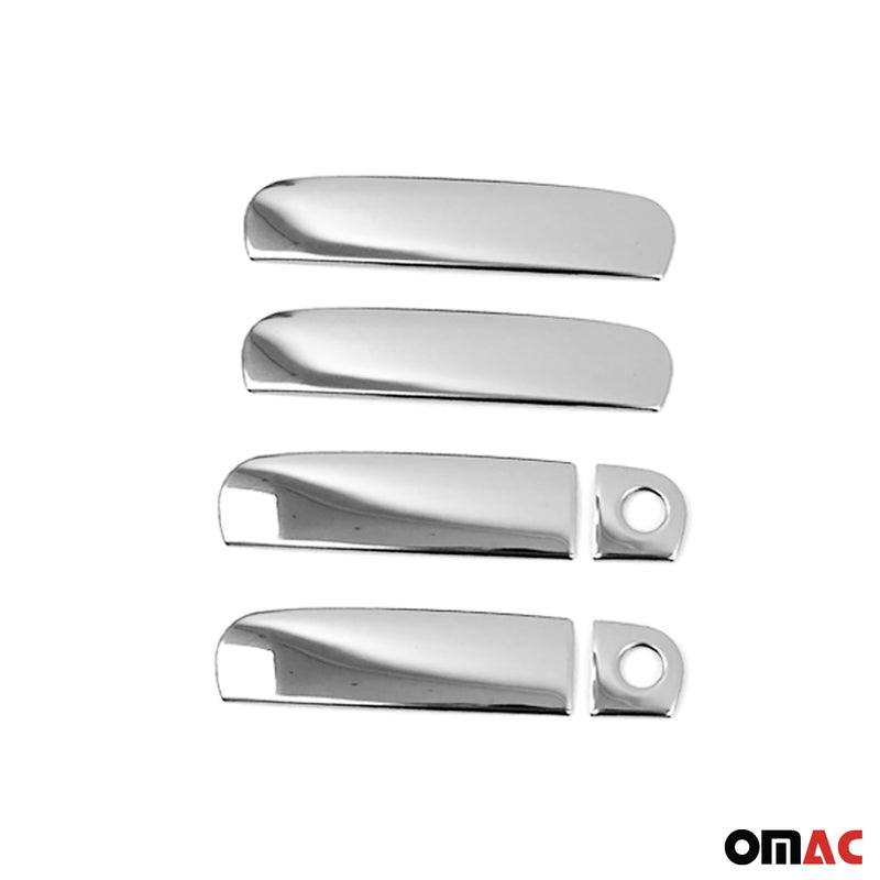 Türgriff Blende Türgriffkappen für Audi A3 8L1 1996-03 4tür Edelstahl Silber 6x