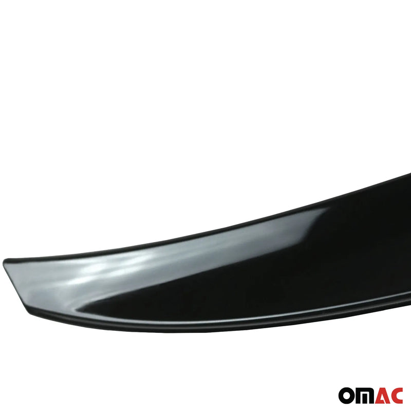 Spoiler posteriore alettone posteriore labbro posteriore per Audi A3 8V Berlina 2013-2020 ABS Nero