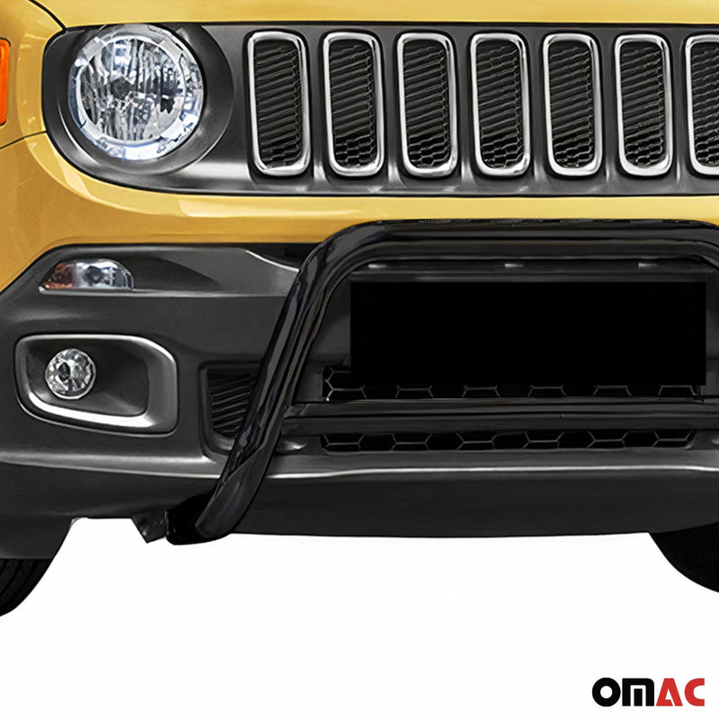 Frontbügel Frontschutzbügel für Jeep Renegade 2014-2024 Stahl Schwarz mit ABE