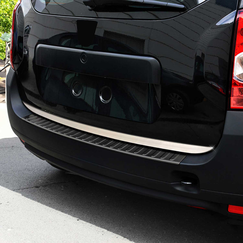 Protezione paraurti soglia di carico per Dacia Duster 2010-2017 in acciaio inox scuro