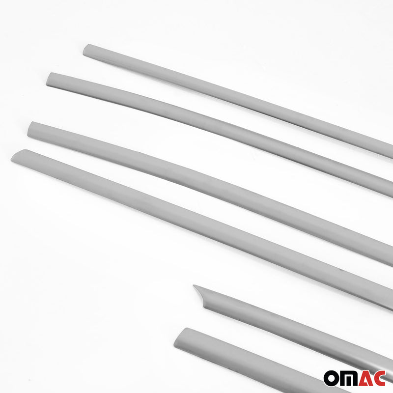 Strisce decorative per finestrini per Hyundai Tucson NX4 2022-2025, cromate spazzolate, 6 pezzi