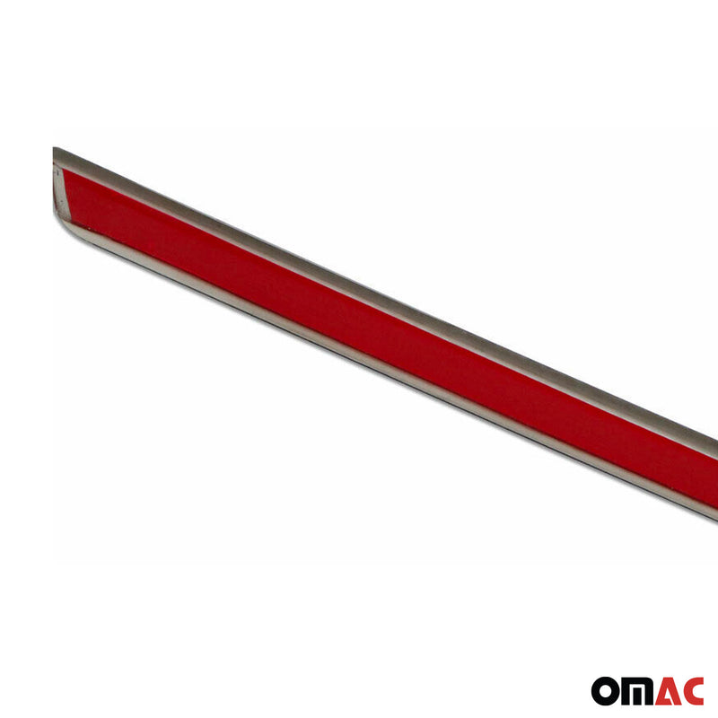 Modanatura del portellone posteriore per Skoda Roomster 2007-2019 in acciaio inox cromato 