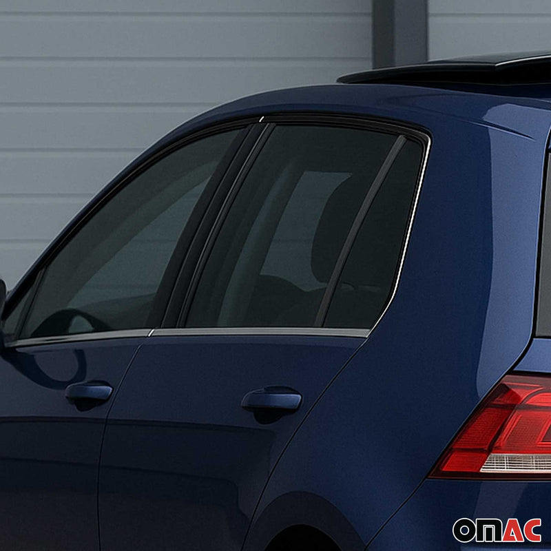 Fensterleisten Zierleisten für VW Golf 2012-2019 Edelstahl Chrom 4tlg