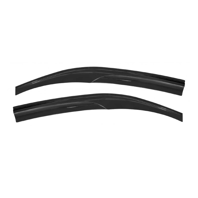 2 deflettori antivento e antipioggia per Ford Transit Custom 2012-2024 in acrilico scuro