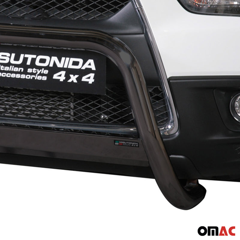 Protezione anteriore per Mitsubishi ASX 2010-2012 ø63mm acciaio nero