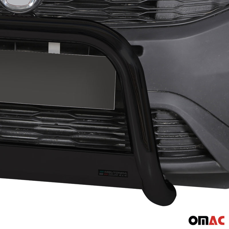 Protezione anteriore per Fiat Doblo 2015-2022 ø63mm acciaio nero 