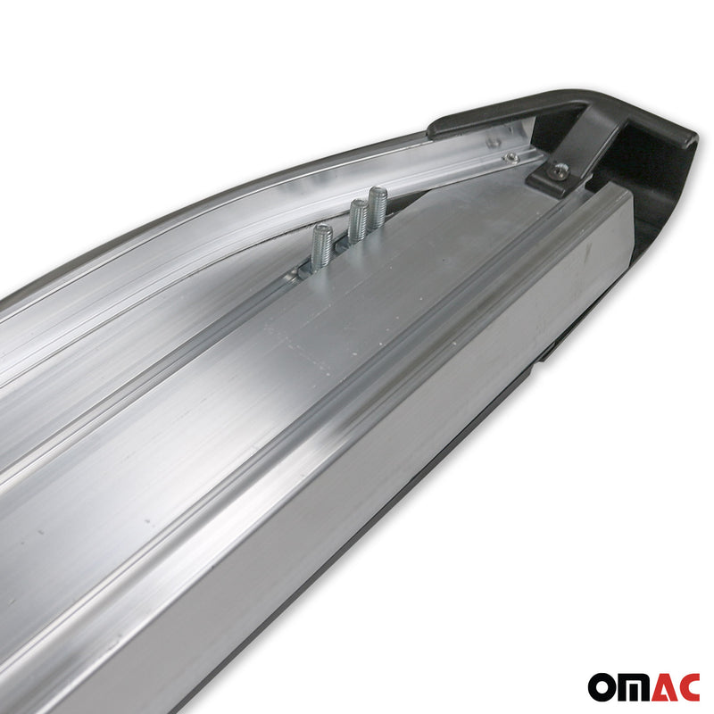 Pedane laterali per Kia Sorento 2013-2019 in acciaio inox nero argento