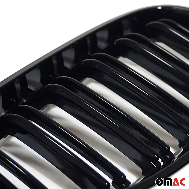 Griglia a doppio rene BMW Serie 5 E60 M5 Limo 2004-2010, nera lucida