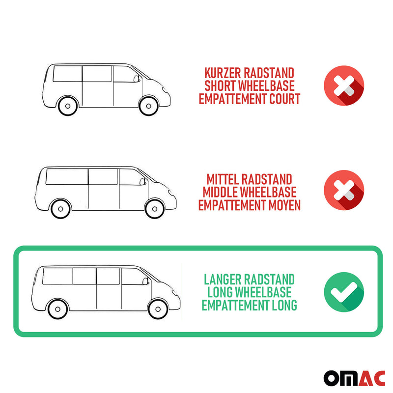 Protezione soglia di carico per Opel Zafira Life 2019-2024 L3 Acciaio inox cromato lungo