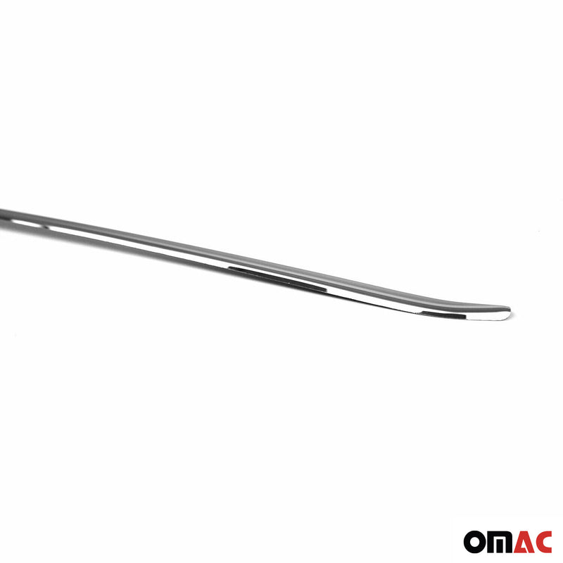 Fascia paraurti posteriore per Peugeot Rifter 2019-2025 in acciaio inox cromato 
