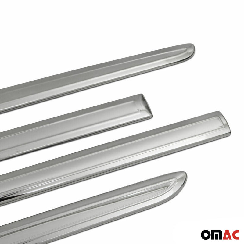 Strisce laterali per porte, strisce di protezione per porte per VW Caddy 2015-2020 in acciaio inox 4x
