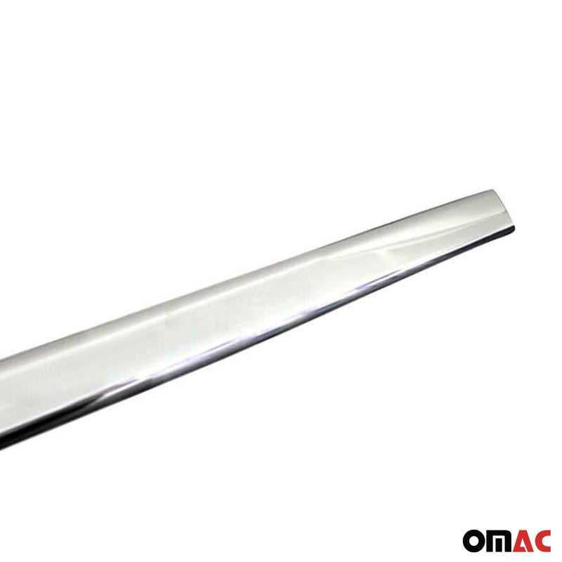 Strisce griglia per Nissan Navara 2005-2015 in acciaio inox argento 