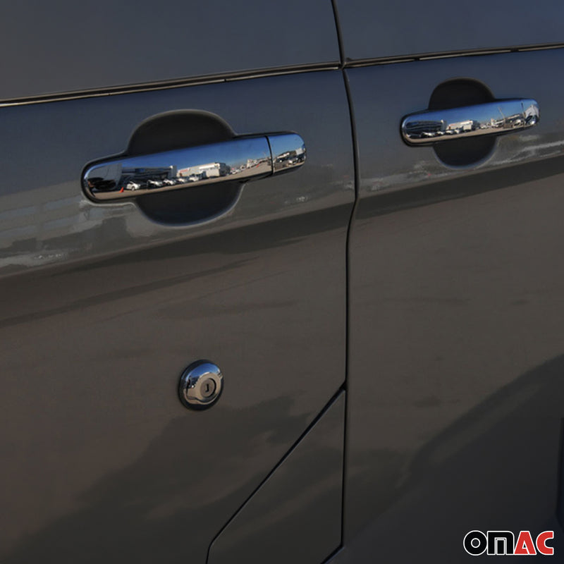 Copri maniglia porta, copri maniglia porta per Ford Tourneo Custom 2012-2024 in acciaio inox 8 pezzi