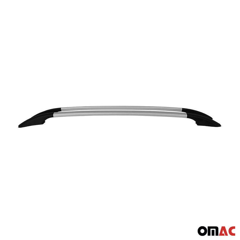 Barre portatutto in alluminio per Toyota Auris 2006-2013 Argento 2x