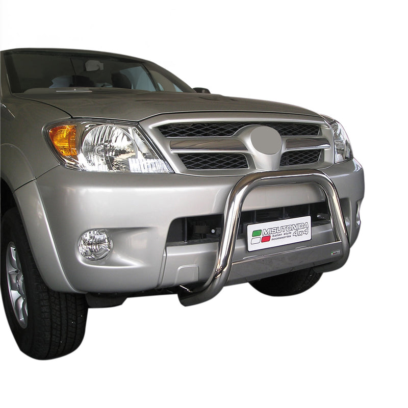 Protezione anteriore per Toyota Hilux 2006-2011 ø63mm acciaio argento 