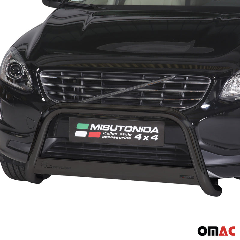 Protezione anteriore per Volvo XC60 2013-2017 ø63mm acciaio nero