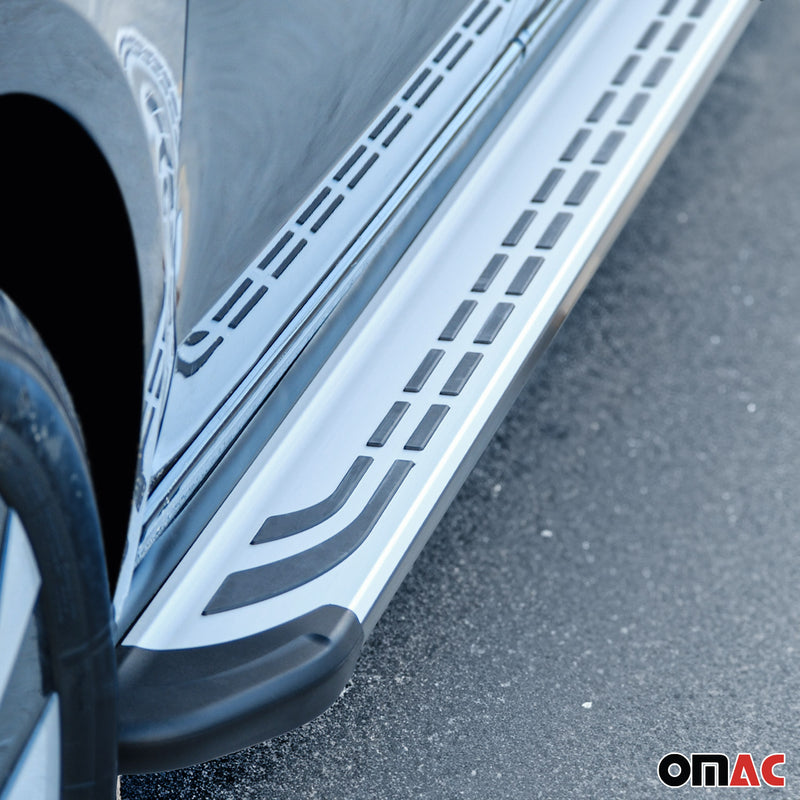 Pedane laterali per Kia Sorento 2014-2020 Alu Black