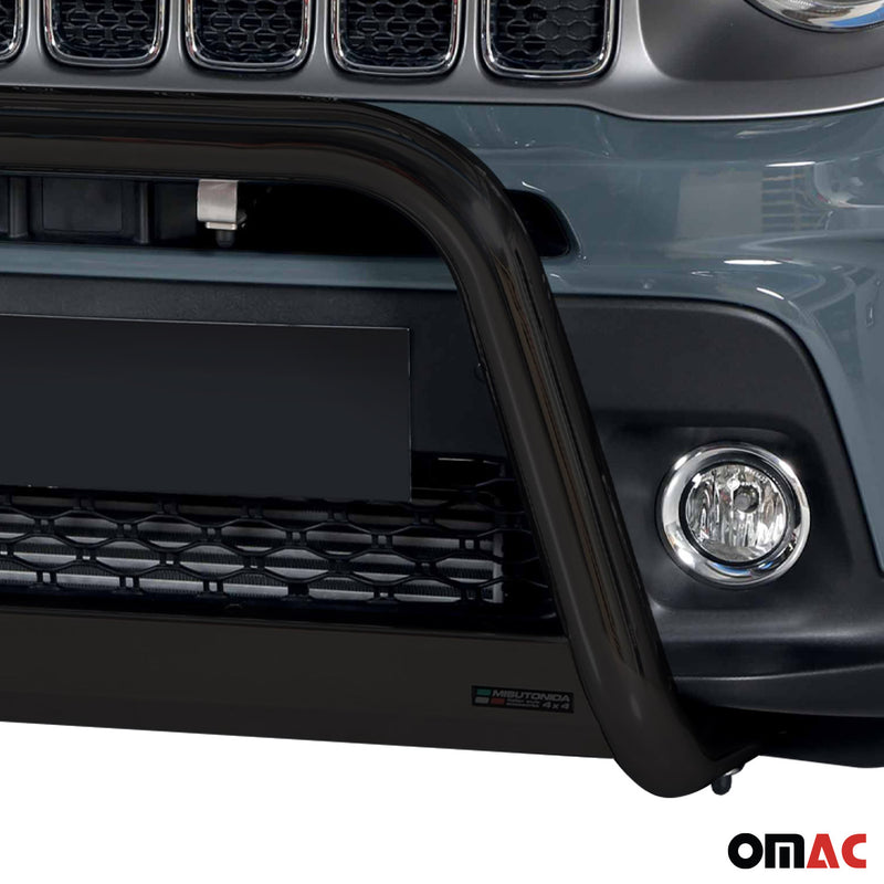 Protezione anteriore per Jeep Renegade 2018-2024 ø63 acciaio nero