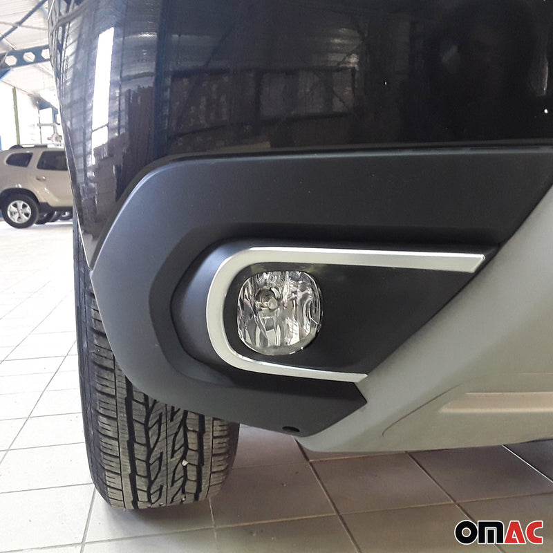 Coperture catarifrangenti, strisce catarifrangenti per Dacia Duster 2018-2021 in acciaio inox, set 4 pezzi 