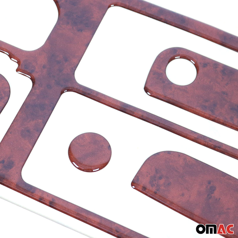 Decorazione interna abitacolo per VW Golf 1997-2003 effetto radica 21 pezzi
