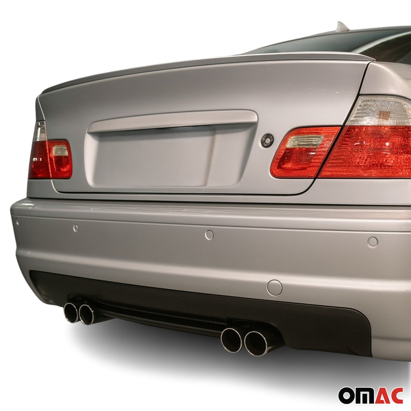1998-2007 BMW 3er E46 Limo Heckspoiler Dachspoiler Hecklippe ABS Lackiert 1x