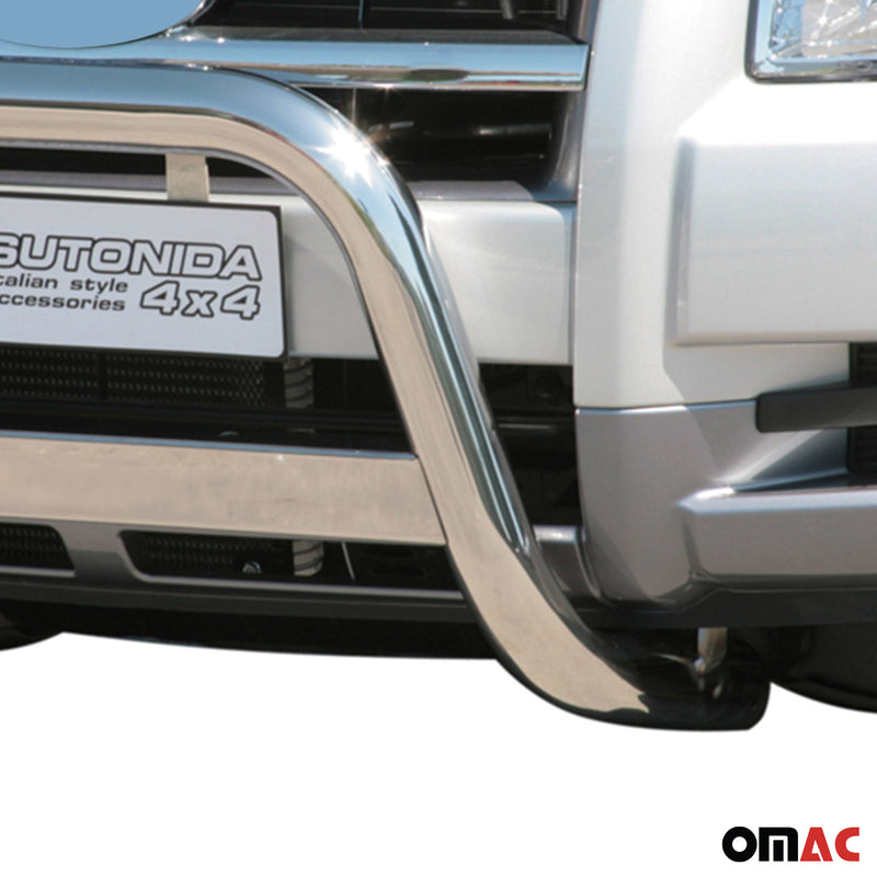 Frontbügel Frontschutzbügel für Ford Ranger 2007-2009 ø63mm Stahl Silber Schutz