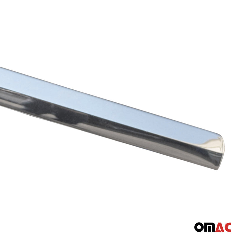 Modanatura per portellone posteriore per Fiat Qubo 2008-2021 in acciaio inox cromato, 1 pezzo 