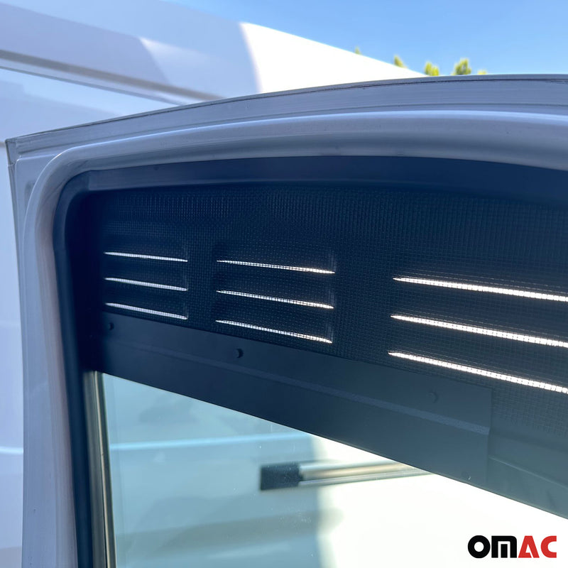 Griglia di ventilazione per Ford Tourneo Custom 2013-2024 Alu Nero 2x