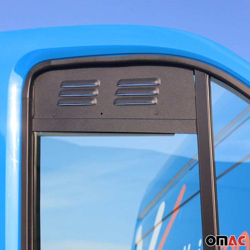 Griglia di ventilazione per Ford Transit 2014-2025 alluminio nero 2 pezzi 