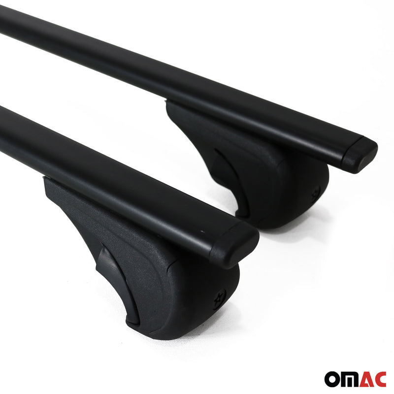 Portapacchi da tetto Chevrolet Suburban Tahoe 2007-2014, nero, 2 pezzi