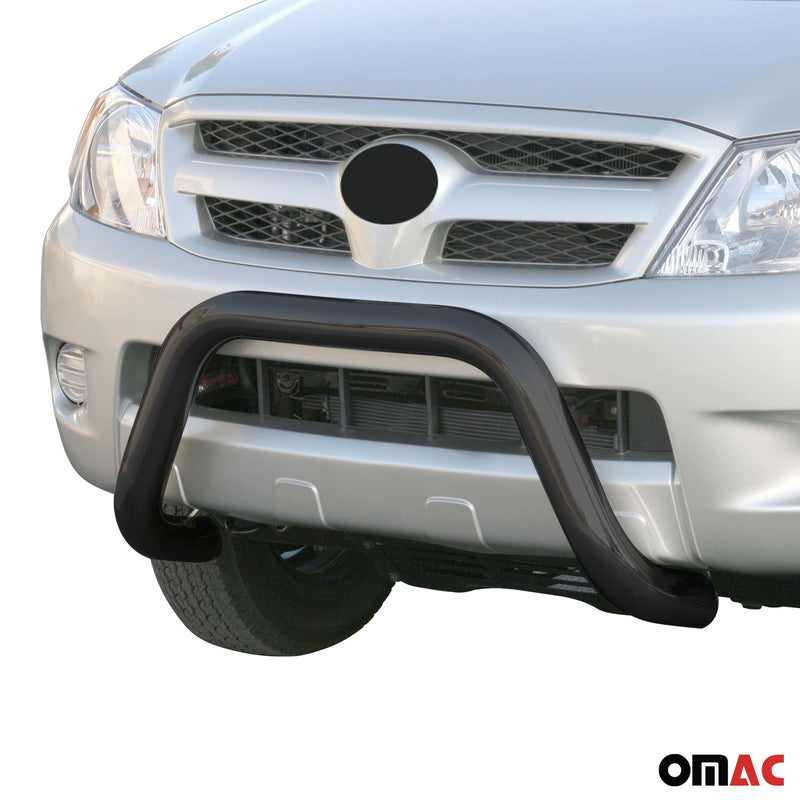 Protezione anteriore per Toyota Hilux 2006-2011 ø76mm acciaio nero 