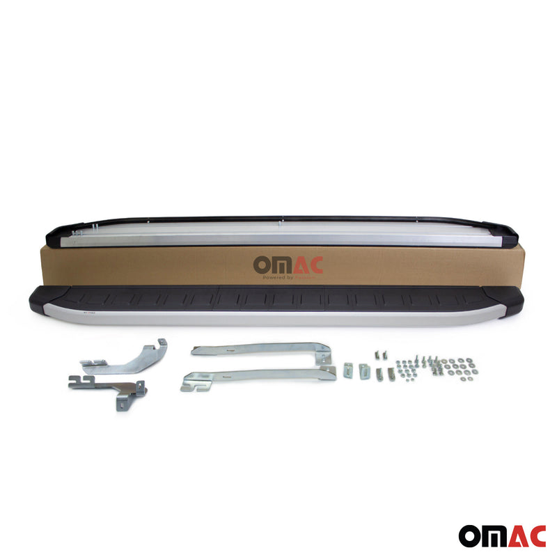 Jeep Grand Cherokee 2011-2021, pedane laterali, pedane laterali in alluminio nero