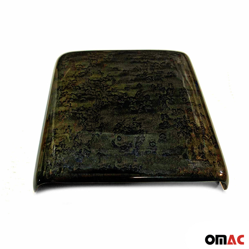 Copertura per bracciolo centrale per Mercedes ML W163 2001-2005 in acero occhiolinato