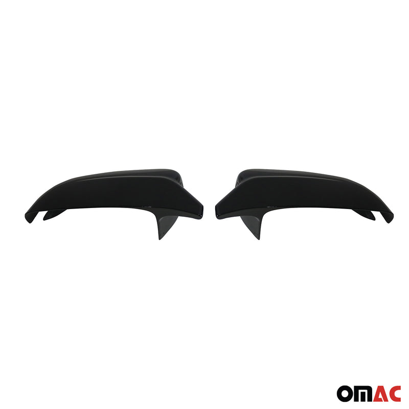 Calotte specchietti retrovisori ABS nero lucido per BMW Serie 5, 6 e 7 G30, G31, G32, G11 e G12 2016-2025