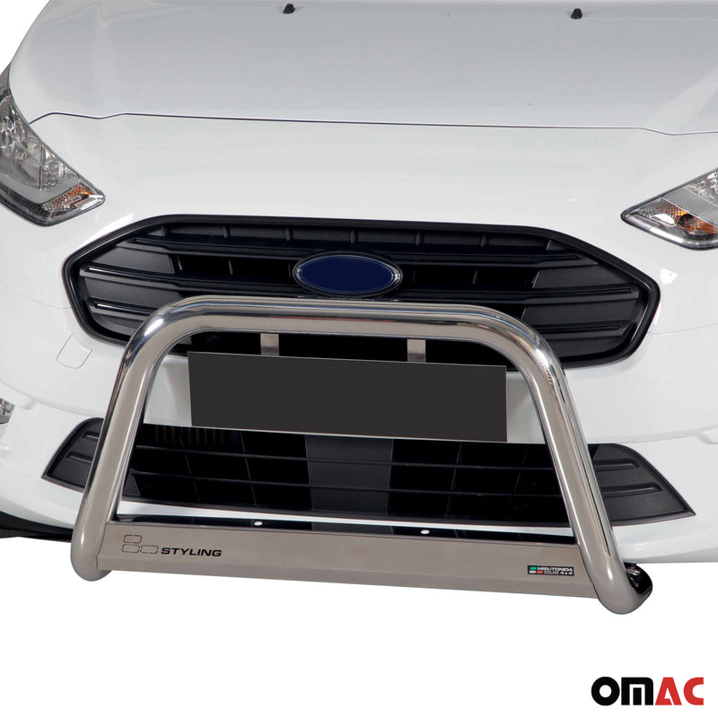 Barra di protezione anteriore per Ford Transit Tourneo Connect 2018-2021 Grigio 63mm