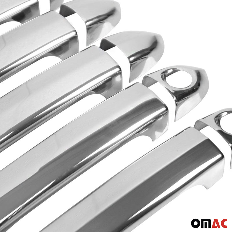 Copri maniglia porta, copri maniglia porta per MAN TGE 2017-2021 5 porte in acciaio inox argento 10 pezzi 
