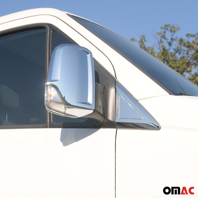 Strisce triangolari per finestrini per Mercedes Sprinter W906 2006-2018 cromate, 2 pezzi 