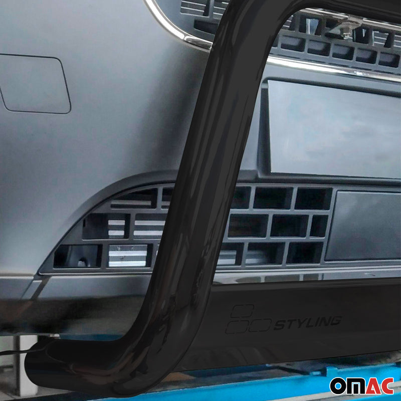 Protezione anteriore per Mitsubishi L200 2015-2018 ø63mm acciaio nero