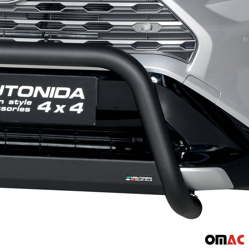 Barra di protezione anteriore per Toyota RAV4 XA50 2019-2025 Ibrida ø63 Nero 