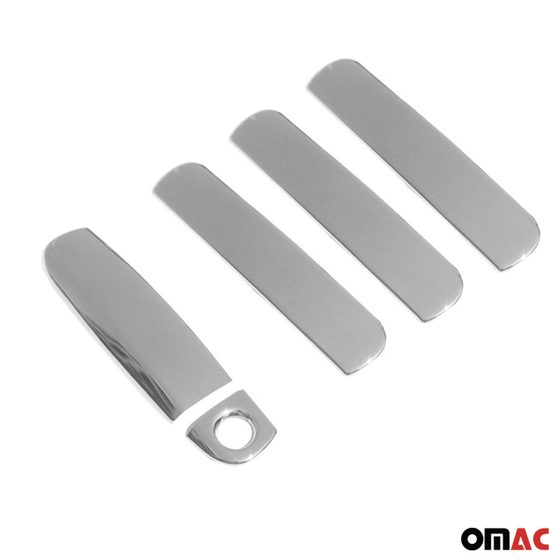 Türgriff Blende Türgriff Abdeckung für Audi A6 1997-2004 Edelstahl Silber 5tlg