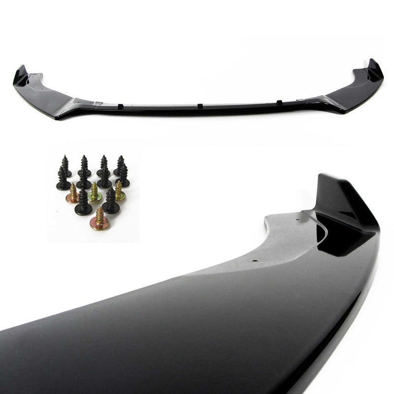 Spoiler anteriore JOM per VW Golf 7 GTi modello 2012-2018, nero lucido
