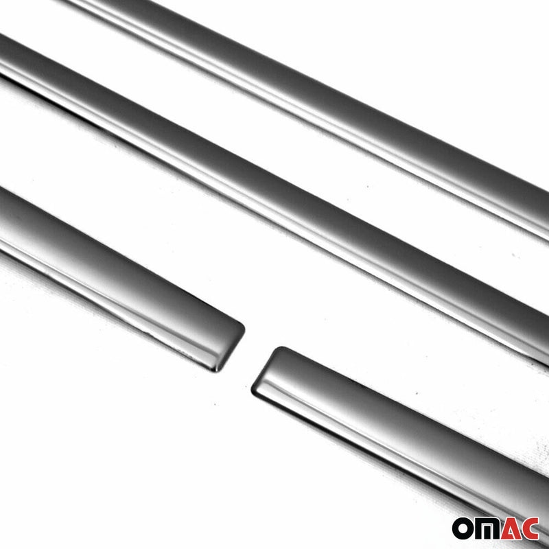 Listello di protezione per portiera laterale per Skoda Kamiq 2019-2025 acciaio cromato scuro 4x 
