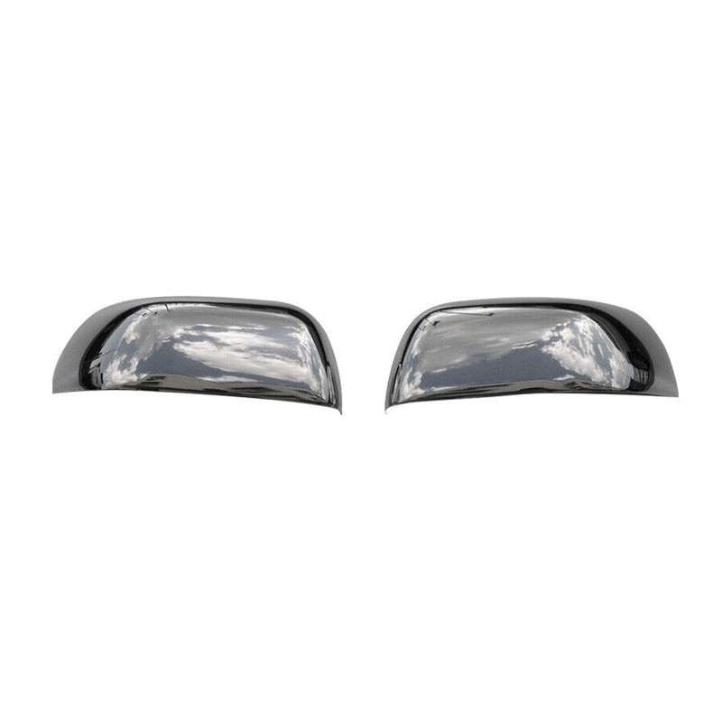 Calotte specchietti retrovisori per Dacia Dokker Lodgy 2012-2020 in acciaio inox argento
