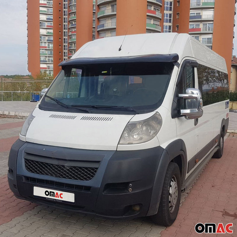 Visiera parasole esterna parasole per Citroen Jumper 2006-2025 Acrilico