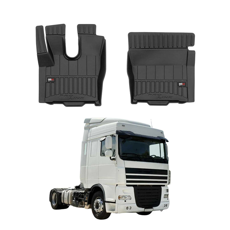 Tappetini DAF XF 2013-2025 TPE Nero 2 pezzi