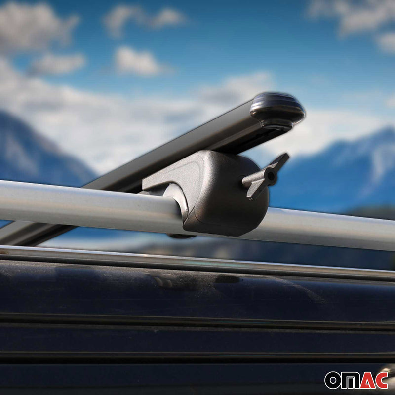 Portapacchi da tetto per Honda Pilot 2023-2025 base portapacchi in alluminio nero 2x
