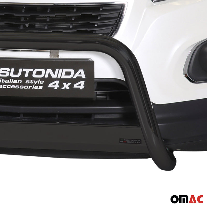 Protezione anteriore per Chevrolet Trax 2013-2016 ø63mm acciaio nero 