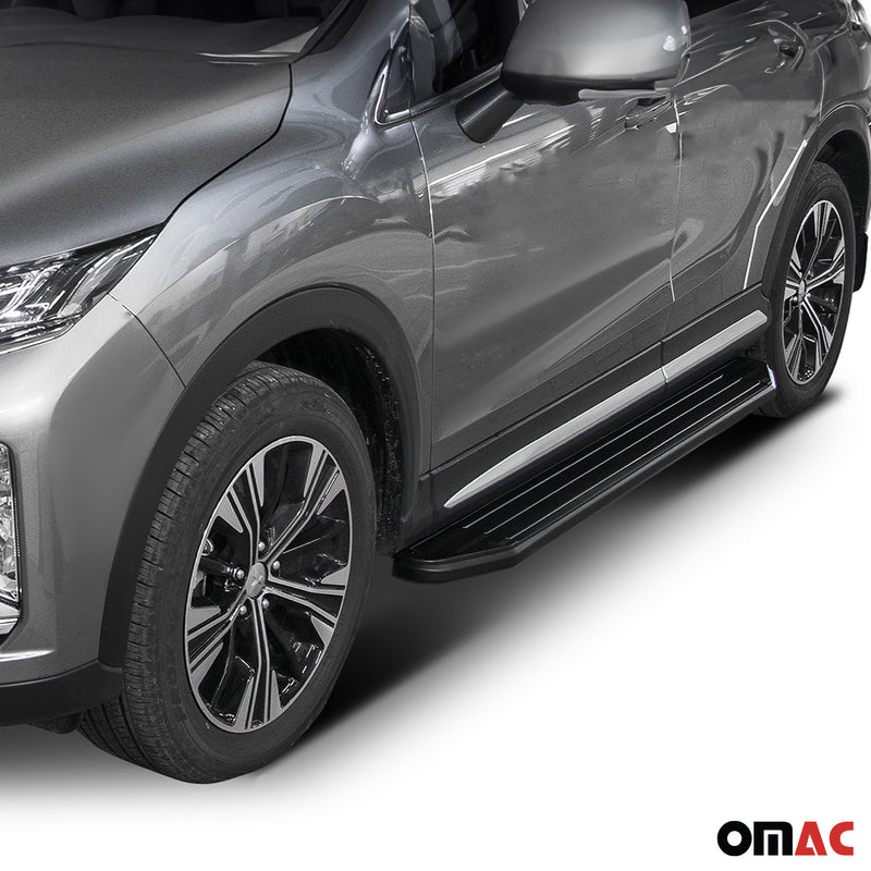 Minigonne laterali per pedane laterali per Mitsubishi Eclipse Cross 2018-2024 ABE Alu