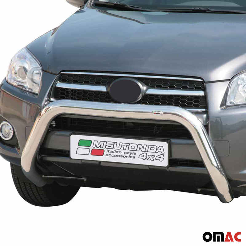 Protezione anteriore per Toyota RAV4 XA30 2009-2010 ø76mm acciaio argento