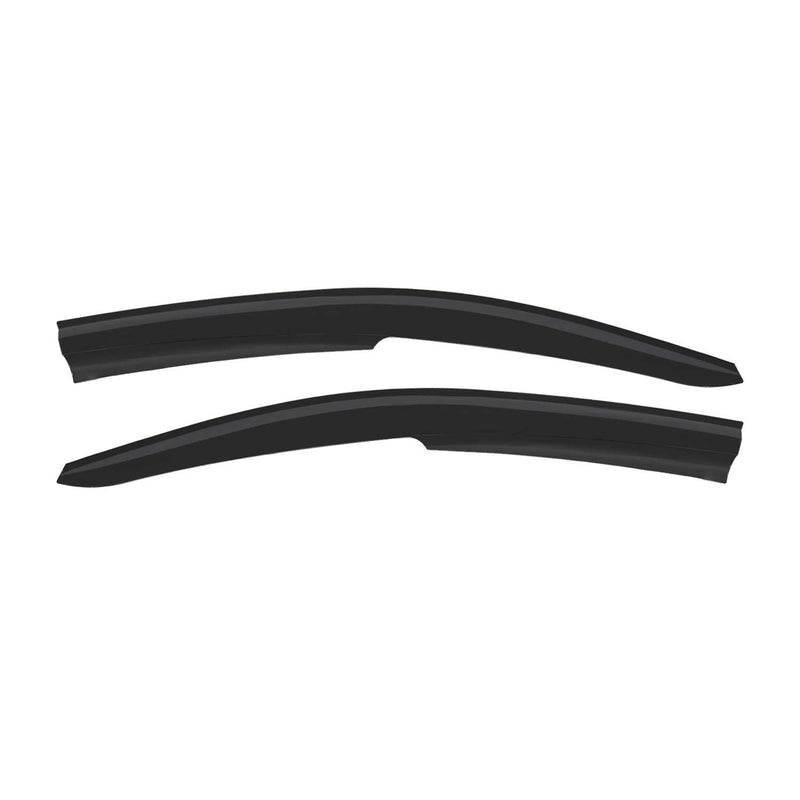 2x Windabweiser Regenabweiser für Opel Vectra C 2002-2008 Acryl Dunkel